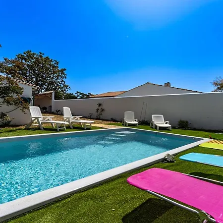 Maison Neuve Avec Piscine Chauffee - 4 Chambres, Pres - Fr-1-835-39 * Le Bois-Plage-en-Ré