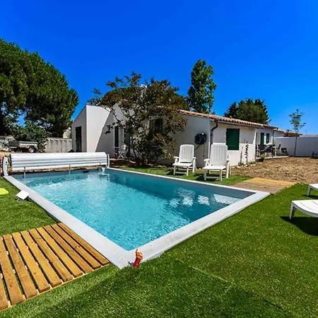 Maison Neuve Avec Piscine Chauffee - 4 Chambres, Pres - Fr-1-835-39 * Le Bois-Plage-en-Ré