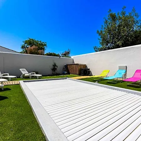 Maison Neuve Avec Piscine Chauffée – 4 Chambres, Près - Fr-1-835-39 * Le Bois-Plage-en-Ré