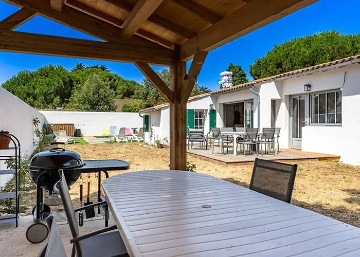 Maison Neuve Avec Piscine Chauffée – 4 Chambres, Près - Fr-1-835-39 * Le Bois-Plage-en-Ré